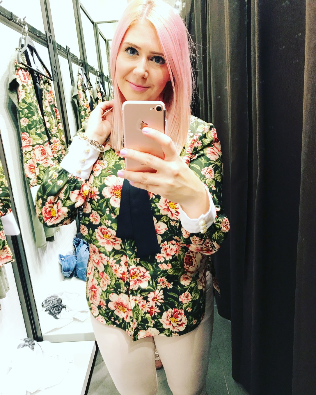 Flower blouse2